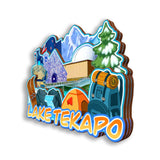 Refrigerator Magnet for Lake Tekapo New Zealand  2755