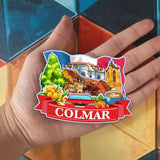 Refrigerator Magnet for Colmar France  1357
