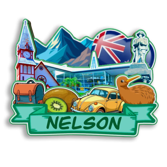 Refrigerator Magnet for Nelson New Zealand  2739