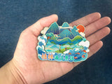 Refrigerator Magnet for Li River Scenic Area, Guilin, Guangxi, China  26