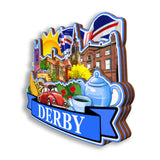 Refrigerator Magnet for Derby UK  2862