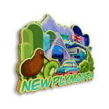 Магнит на холодильник для Нью-Плимута, Новая Зеландия, 2735