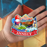 Refrigerator Magnet for Annecy France  1319