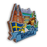 Refrigerator Magnet for Uppsala Sweden  2167