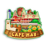 Refrigerator Magnet for Cape May New Jersey USA  1055