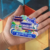 Refrigerator Magnet for Weifang, Shandong, China  525