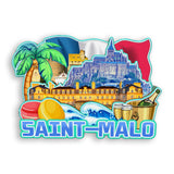Refrigerator Magnet for Saint-Malo France  1332