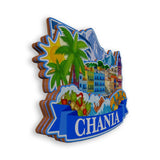 Refrigerator Magnet for Chania Greece  1730