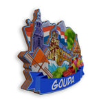 Refrigerator Magnet for Gouda Netherlands  1990