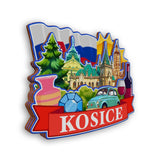 Refrigerator Magnet for Kosice Slovakia  2374