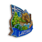 Refrigerator Magnet for Larissa Greece  1746