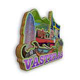 Kühlschrankmagnet für Vasteras Schweden 2178