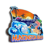 Refrigerator Magnet for Huntington Beach California USA  262