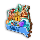 Refrigerator Magnet for Rabat Malta  2309