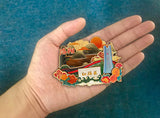 Refrigerator Magnet for Red Flag Canal, Luoyang, Henan, China  71