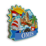 Refrigerator Magnet for Omis Croatia  2236