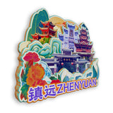 Refrigerator Magnet for Zhenyuan, Guizhou China  672