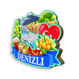 Магнит на холодильник для Денизли Турция 1675