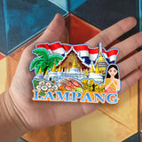 Refrigerator Magnet for Lampang Thailand  2808
