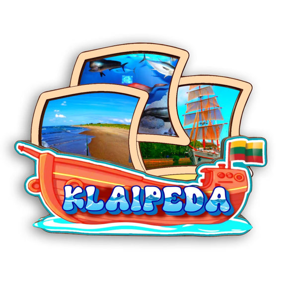 Refrigerator Magnet for Klaipeda Lithuania  2482
