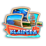 Refrigerator Magnet for Klaipeda Lithuania  2482