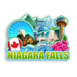 Refrigerator Magnet for Niagara Falls Canada  1869