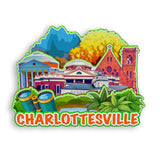 Refrigerator Magnet for Charlottesville Virginia USA  892