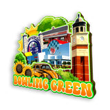 Refrigerator Magnet for Bowling Green Kentucky USA  957