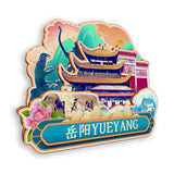 Kühlschrankmagnet für Yueyang, Hunan, China 639