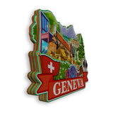 Магнит на холодильник Женева Швейцария 2032