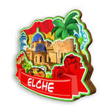 Refrigerator Magnet for Elche Spain  1567