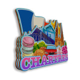 Refrigerator Magnet for Chartres France  2639