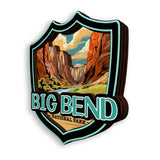 Kühlschrankmagnet für Big Bend Nationalpark Texas USA 394