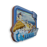 Refrigerator Magnet for Kamari Greece  1755