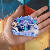 Kühlschrankmagnet für Danzhou, Hainan, China 455