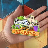 Kühlschrankmagnet für El Paso Texas USA 391