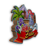 Kühlschrankmagnet für Zadar Kroatien 2212