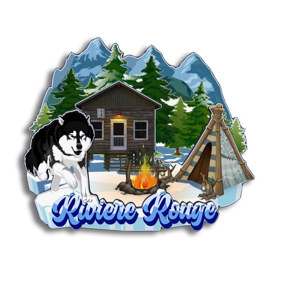 Refrigerator Magnet for Riviere-Rouge Quebec Canada  129