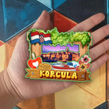Refrigerator Magnet for Korcula Croatia  2234