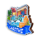 Refrigerator Magnet for Lasithi Greece  1785
