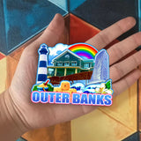 Refrigerator Magnet for Outer Banks North Carolina USA  1092