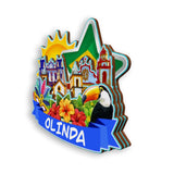 Магнит на холодильник для Олинды, Бразилия, 1928