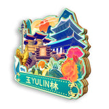 Refrigerator Magnet for Yulin, Guangxi, China  699