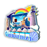 Refrigerator Magnet for Weihai, Shandong, China  521