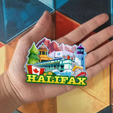 Kühlschrankmagnet für Halifax Kanada 1860