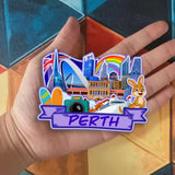 Refrigerator Magnet for Perth Australia  2651