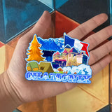 Refrigerator Magnet for Chamonix France  1321