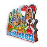 Refrigerator Magnet for Leeuwarden Netherlands  1992