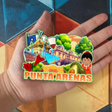 Refrigerator Magnet for Punta Arenas Chile  2845