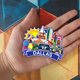 Kühlschrankmagnet für Dallas Texas USA 380